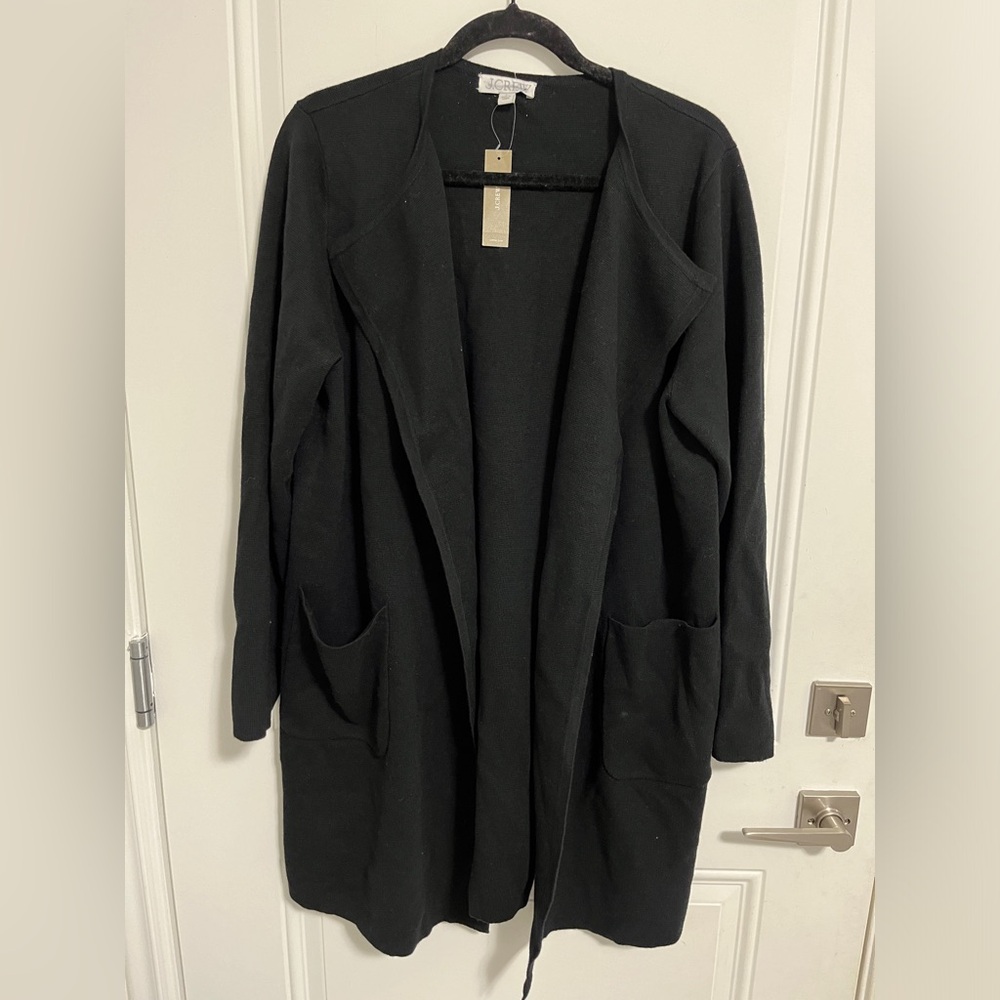 NWT - J. Crew Women’s Merino Wool Blended Juliette Sweater Blazer - Size L
